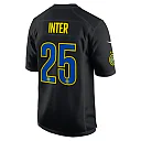 Zennovawear Inter Milan 2025 Soccer x NFL Game Jersey - Black