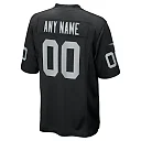 Zennovawear Las Vegas Raiders Custom Game Jersey - Black