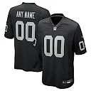 Zennovawear Las Vegas Raiders Custom Game Jersey - Black
