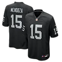 Zennovawear Fernando Mendoza Las Vegas Raiders 2026 NFL Draft First Round Pick No. 1 Team Game Jersey - Black