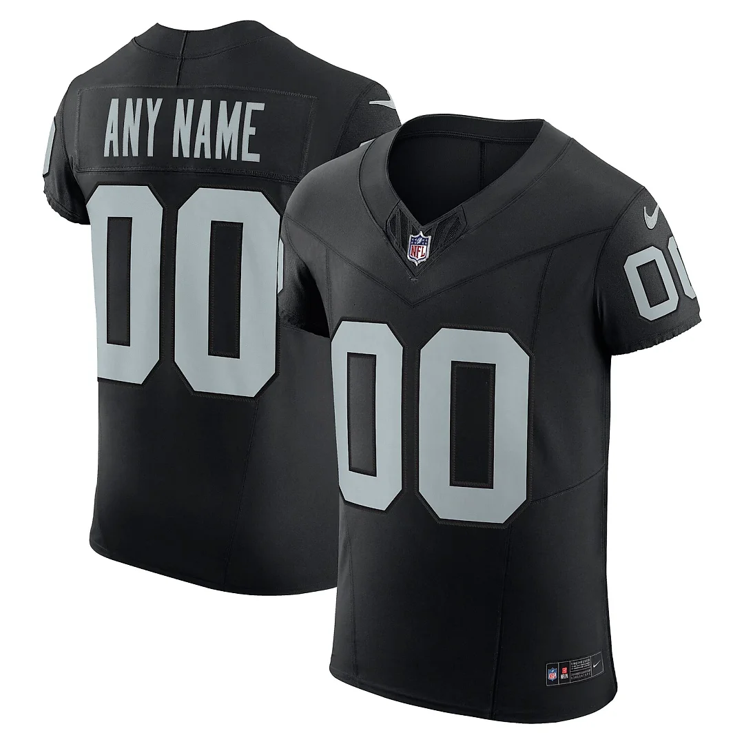 Zennovawear Las Vegas Raiders Vapor FUSE. Elite Custom Jersey - Black