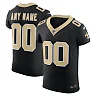 Zennovawear New Orleans Saints Vapor FUSE. Elite Custom Jersey - Black