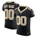 Zennovawear New Orleans Saints Vapor FUSE. Elite Custom Jersey - Black