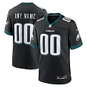 Zennovawear Philadelphia Eagles Alternate Custom Game Jersey - Black