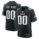 Zennovawear Philadelphia Eagles Alternate Custom Game Jersey - Black