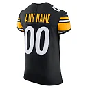 Zennovawear Pittsburgh Steelers Vapor FUSE. Elite Custom Jersey - Black
