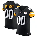 Zennovawear Pittsburgh Steelers Vapor FUSE. Elite Custom Jersey - Black