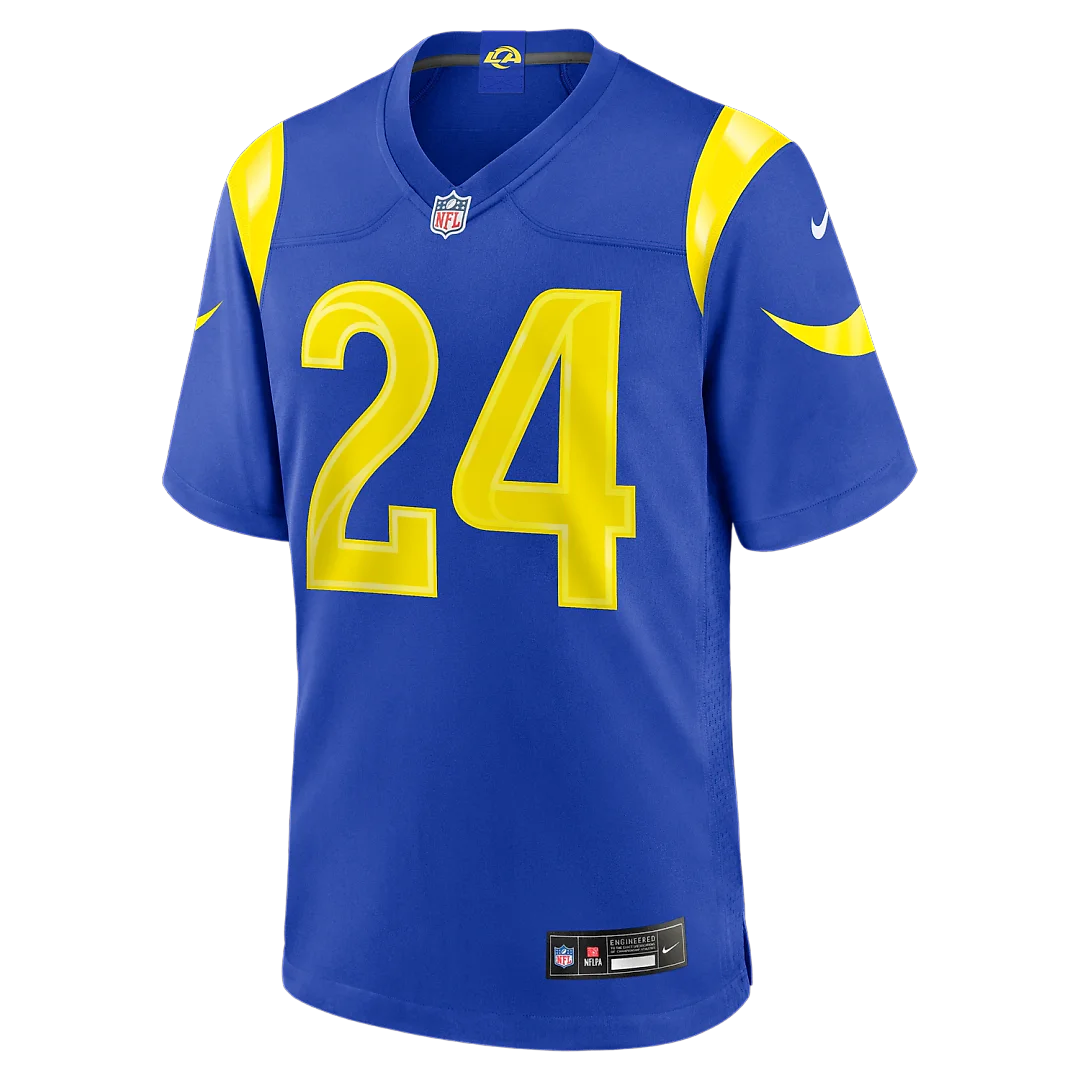 Zennovawear Blake Corum Los Angeles Rams Game Jersey - Royal