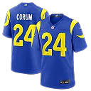 Zennovawear Blake Corum Los Angeles Rams Game Jersey - Royal