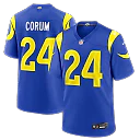Zennovawear Blake Corum Los Angeles Rams Game Jersey - Royal
