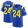 Zennovawear Blake Corum Los Angeles Rams Game Jersey - Royal