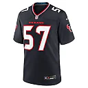 Zennovawear Blake Fisher Houston Texans Team Game Jersey - Navy