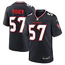 Zennovawear Blake Fisher Houston Texans Team Game Jersey - Navy