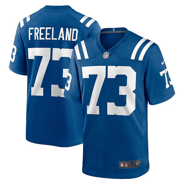 Zennovawear Blake Freeland Indianapolis Colts Team Game Jersey - Royal