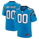Zennovawear Carolina Panthers Alternate Custom Game Jersey - Blue