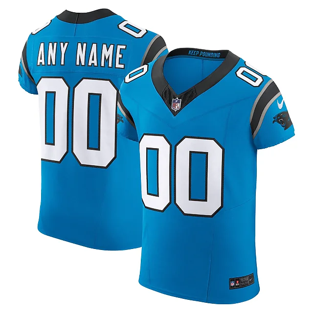 Zennovawear Carolina Panthers Vapor FUSE. Elite Custom Jersey - Blue