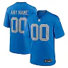 Zennovawear Detroit Lions Alternate Custom Game Jersey - Blue