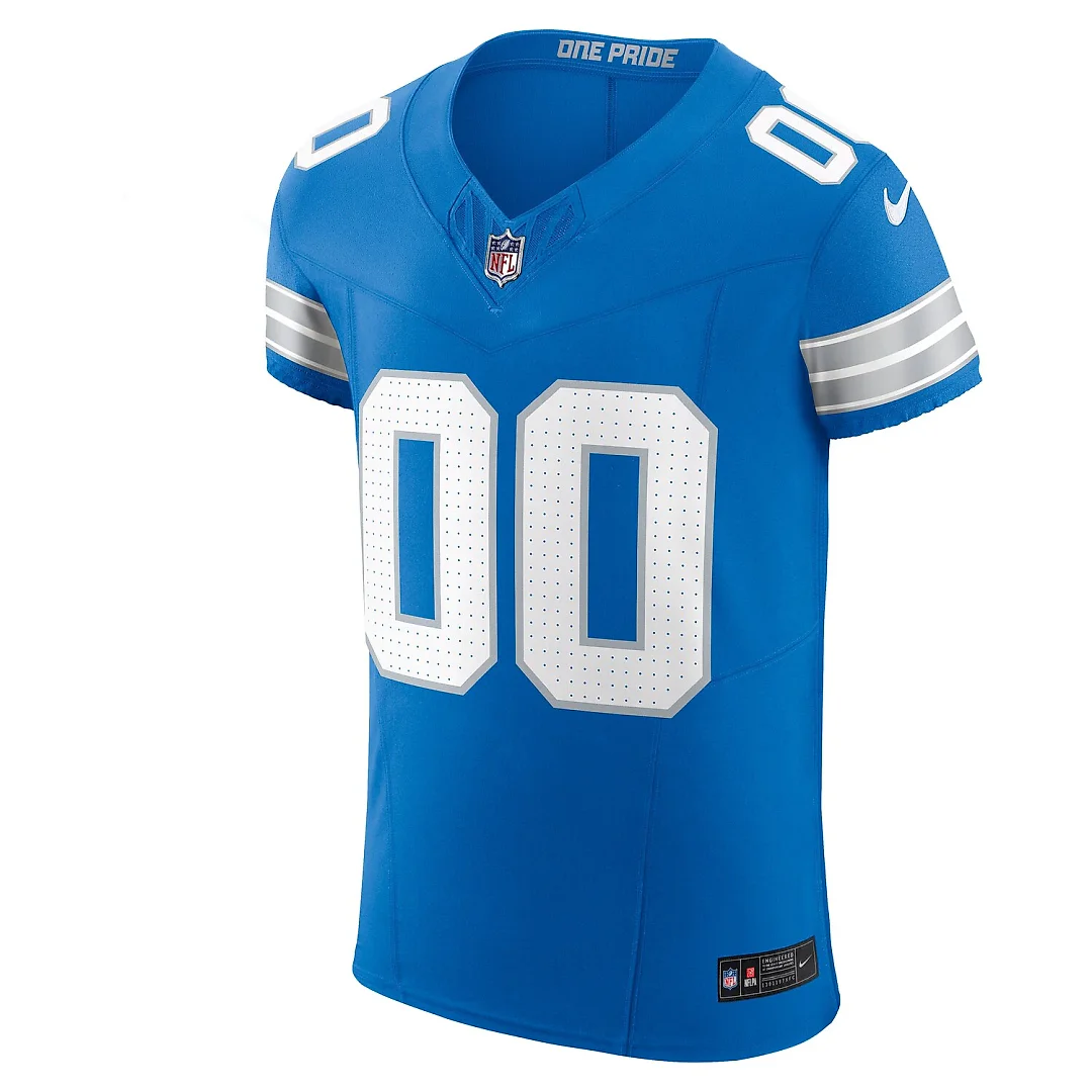 Zennovawear Detroit Lions Team Vapor FUSE. Elite Custom Jersey - Blue