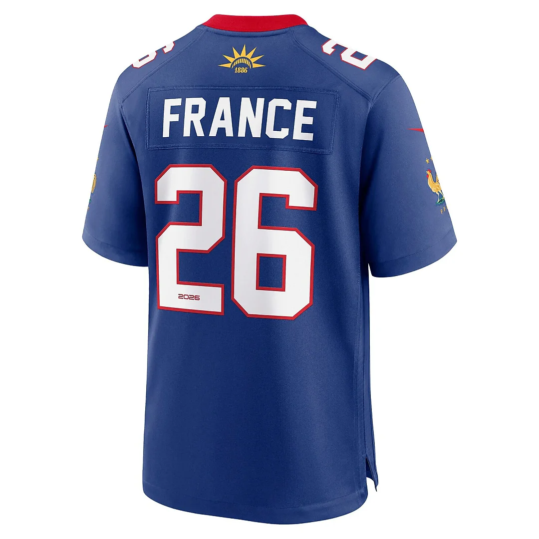 Zennovawear France National Team x NFL Game Jersey - Blue