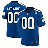 Zennovawear Indiana Nights Indianapolis Colts Alternate Custom Game Jersey - Blue