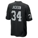 Zennovawear Bo Jackson Las Vegas Raiders Game Retired Player Jersey - Black