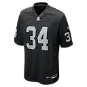 Zennovawear Bo Jackson Las Vegas Raiders Game Retired Player Jersey - Black