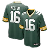 Zennovawear Bo Melton Green Bay Packers Team Game Jersey - Green