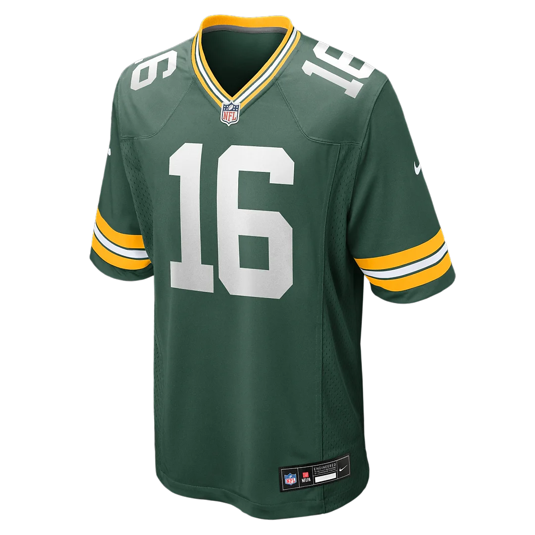 Zennovawear Bo Melton Green Bay Packers Team Game Jersey - Green