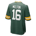 Zennovawear Bo Melton Green Bay Packers Team Game Jersey - Green