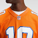 Zennovawear Bo Nix Denver Broncos Mile High Collection 1977 Throwback Player Game Jersey - Orange
