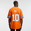 Zennovawear Bo Nix Denver Broncos Mile High Collection 1977 Throwback Player Game Jersey - Orange