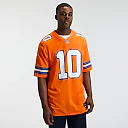 Zennovawear Bo Nix Denver Broncos Mile High Collection 1977 Throwback Player Game Jersey - Orange