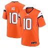 Zennovawear Bo Nix Denver Broncos Player Game Jersey - Orange