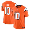Zennovawear Bo Nix Denver Broncos Team Vapor FUSE. Stitched Limited Jersey - Orange