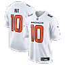 Zennovawear Bo Nix Denver Broncos Tundra Fashion Game Jersey - White
