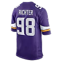 Zennovawear Bo Richter Minnesota Vikings Team Game Jersey - Purple