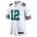 Zennovawear Bob Griese Miami Dolphins Retired Player Jersey - White