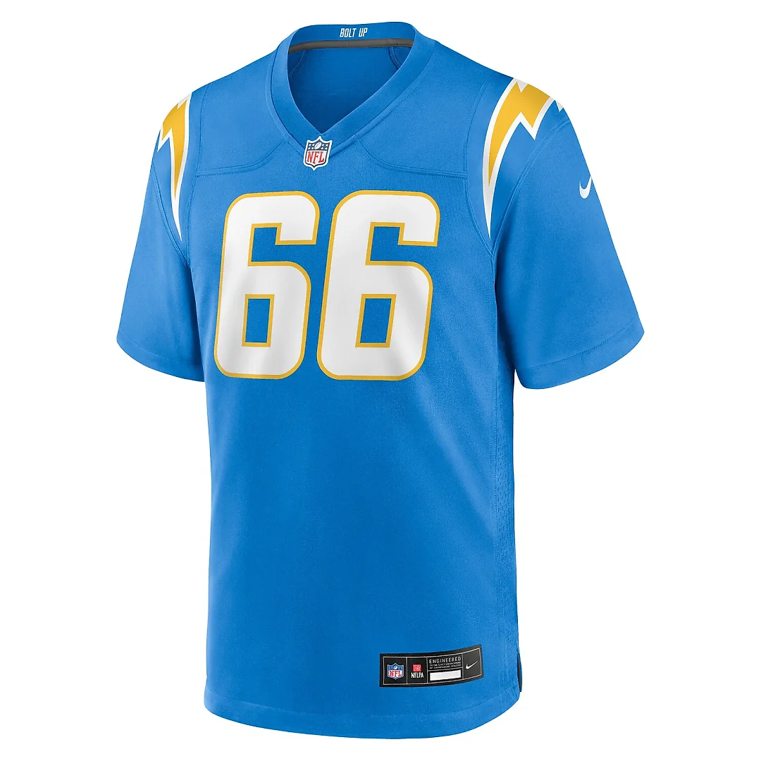 Zennovawear Bobby Hart Los Angeles Chargers Team Game Jersey - Powder Blue