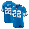 Zennovawear Bobby Layne Detroit Lions Retired Player Game Jersey - Blue