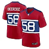 Zennovawear Bobby Okereke New York Giants Alternate Player Game Jersey - Century Red