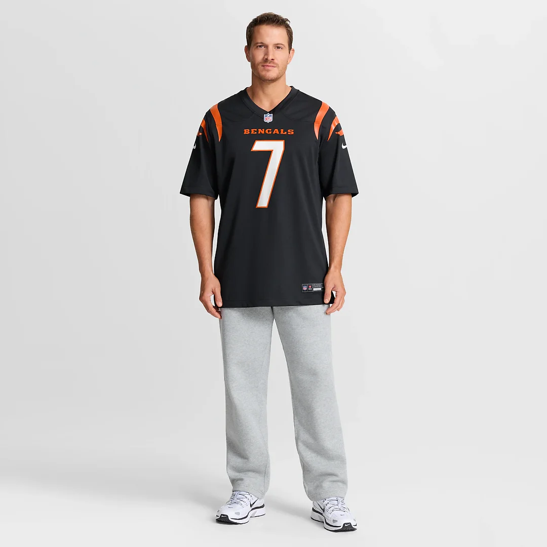 Zennovawear Boomer Esiason Cincinnati Bengals Retired Player Jersey - Black