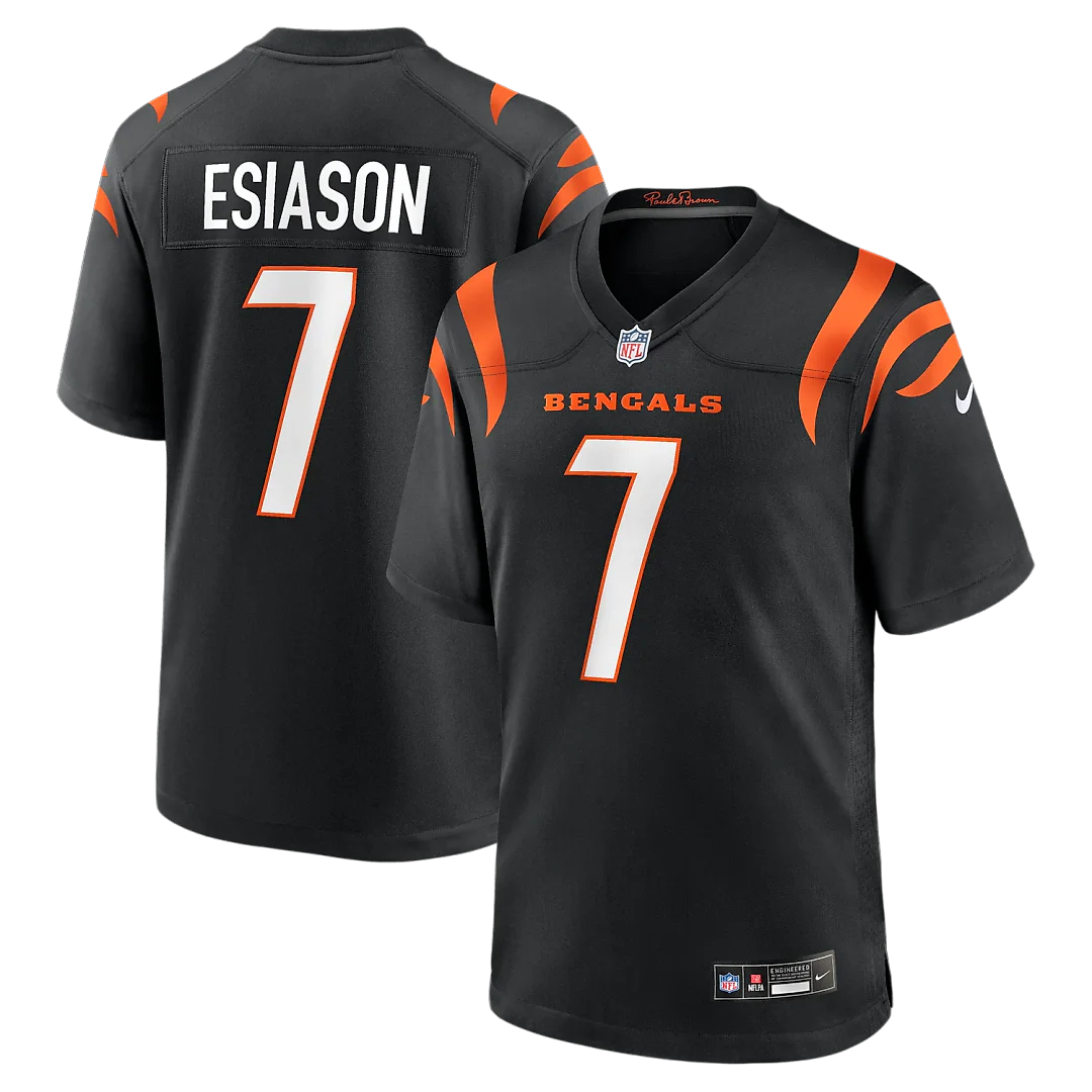 Zennovawear Boomer Esiason Cincinnati Bengals Retired Player Jersey - Black