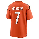 Zennovawear Boomer Esiason Cincinnati Bengals Retired Player Alternate Game Jersey - Orange
