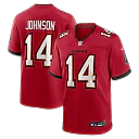 Zennovawear Brad Johnson Tampa Bay Buccaneers Game Retired Player Jersey - Red