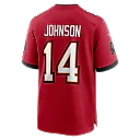 Zennovawear Brad Johnson Tampa Bay Buccaneers Game Retired Player Jersey - Red
