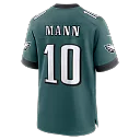 Zennovawear Braden Mann Philadelphia Eagles Team Game Jersey - Midnight Green