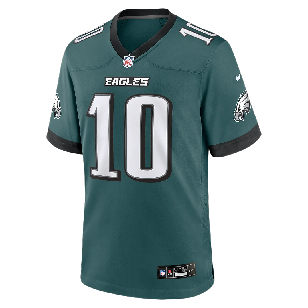 Zennovawear Braden Mann Philadelphia Eagles Team Game Jersey - Midnight Green