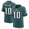 Zennovawear Braden Mann Philadelphia Eagles Team Game Jersey - Midnight Green