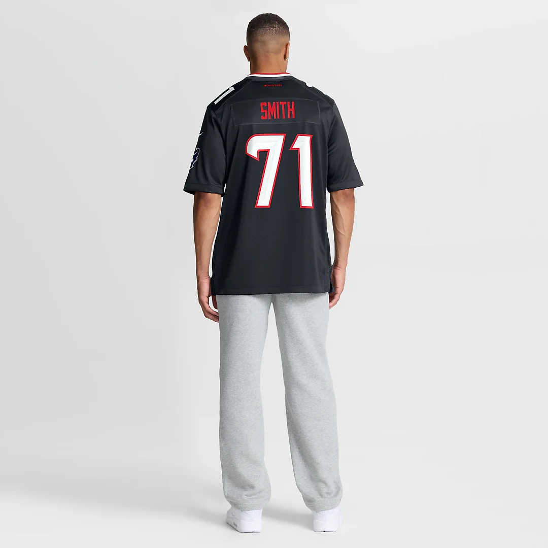 Zennovawear Braden Smith Houston Texans Team Game Jersey - Navy