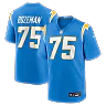 Zennovawear Bradley Bozeman Los Angeles Chargers Game Jersey - Powder Blue